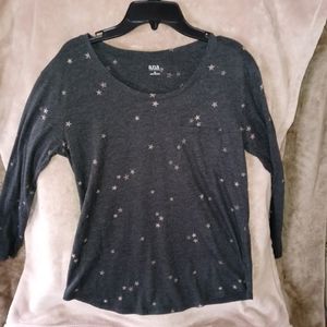 Ana long sleeve star shirt worn once